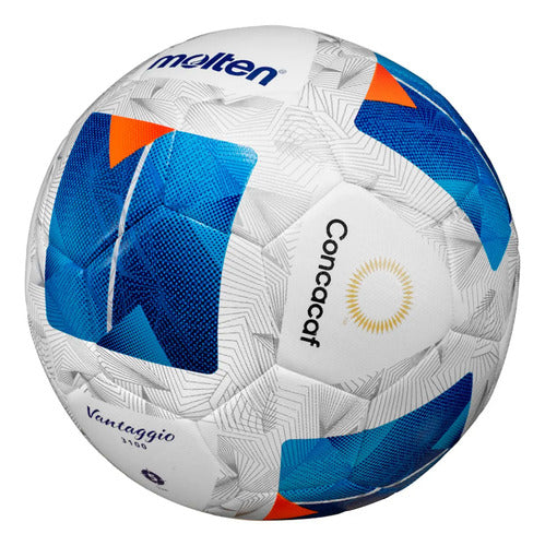 Pelota De Fútbol Molten Vantaggio N° 5, Blanco Y Azul Blanco/azul