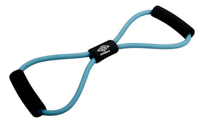 Banda Elástica Umbro 8 Pilates Yoga Gimnasio Entrenamiento Color Celeste