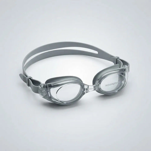 Lentes Natacion Hydro Unibody Racing Junior Antifog Uv Gris