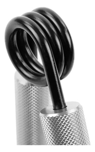 Hand Grip Ejercitador De Mano Y Antebrazo 200lb  - Livepro Plateado