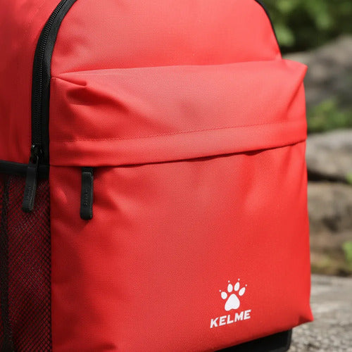 Mochila Deportiva Roja Clásica Kelme.uy Mmsports Rojo Liso