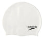 Gorra Natacion Speedo 100% Silicona Adultos Gorro Ergonomica Pileta Color Blanco Diseño De La Tela Liso Tamaño Adulto Gorros De Natación Para Adultos