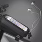 Estuche Celular Para Cuadro Bicicleta Impermeable Mmsports Negro