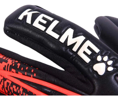 Guantes Golero Adulto Kelme Training Negro/naranja Mmsports