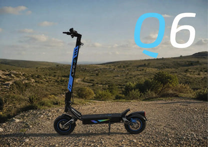 Monopatín Eléctrico Life-e Q6 1000w 50km/h Off Road Mmsports Negro