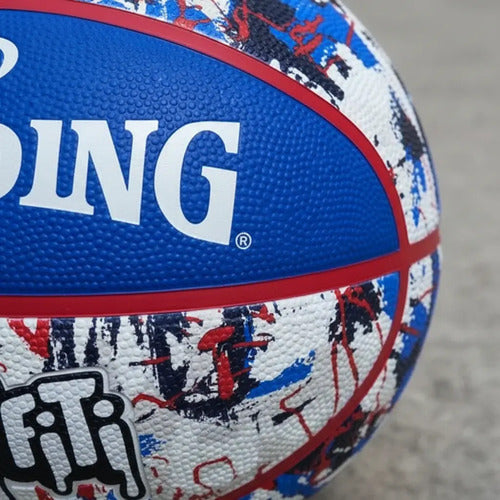 Pelota Spalding Graffiti - Azul Azul