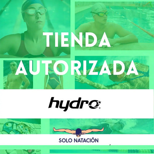 Antiparras De Natación Hydro Odissey Con Protección Uv Y Antiempañante Blanco C/rosa