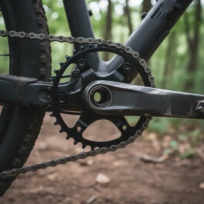 Monoplato Bicicleta 148mm 12 Velocidades Dcr148-36t - Sumart Negro