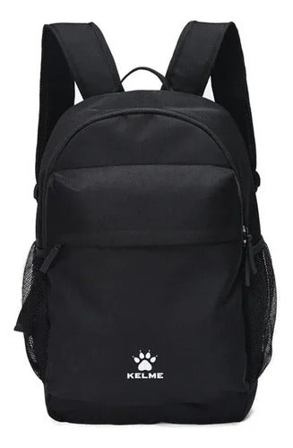 Mochila Deportiva Negra Clásica Kelme Mmsports Negro Lisa