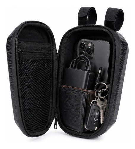 Bolso Rígido Impermeable Para Monopatín Eléctrico Capacidad Negro