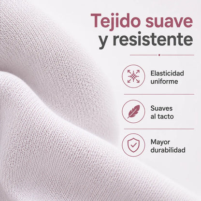 Media Ballet Danza Clásica Lycra Infantil Adulto Calidad Blanco Lisa S
