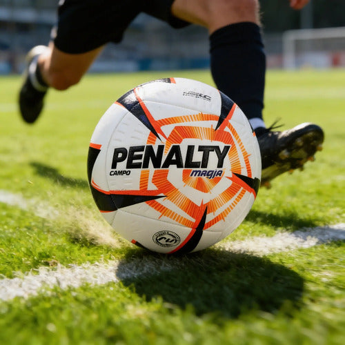 Pelota De Fútbol Penalty Magia Campo Uruguayo 2026 Mmsports Blanco