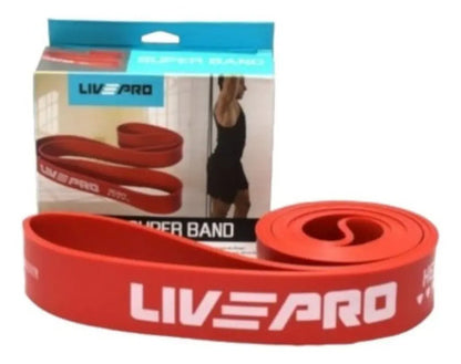 Super Bandas Entrenamiento L Livepro Rojo