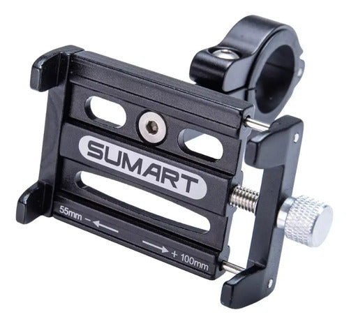 Soporte Porta Celular Bicicleta Moto Aluminio Profesional