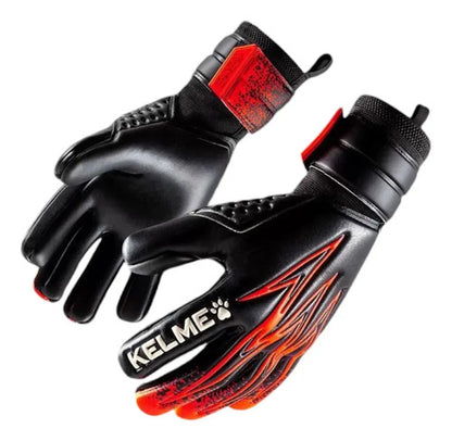 Guantes Golero Adulto Kelme Training Negro/naranja Mmsports