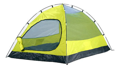 Carpa Camping Hawapi Wasi 2 Personas Con Sobretecho 2500 Mm Verde Lima