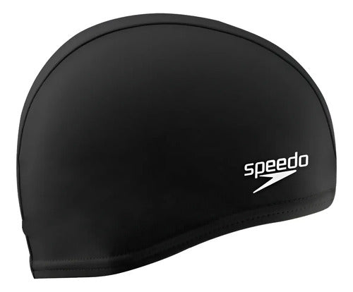 Gorra De Natación Speedo Polyester Azul Lisa U
