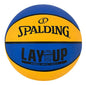 Balón De Baloncesto Spalding Lay-up Mini Outdoor 22 Blue-orange Azul