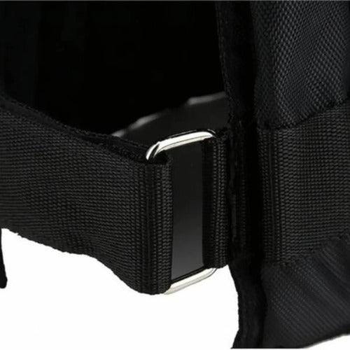 Chaleco Con Peso Ajustable Crossfit Fitness 15kg Rhino Negro