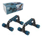 Push Up X2 Umbro Barra Fija Flexiones Fitness Entrenamiento Color Azul