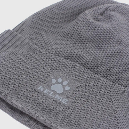 Gorro De Lana Kelme Gris Mmsports Azul Marino Único Liso