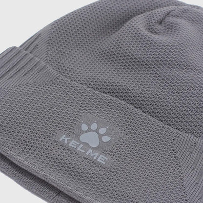 Gorro De Lana Kelme Gris Mmsports Azul Marino Único Liso