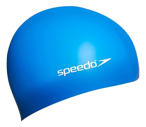 Gorra De Natación Plain Flat De Silicona Speedo