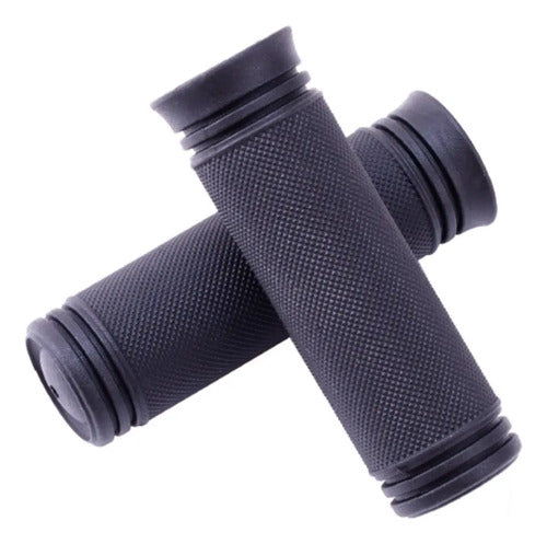 Puño Grip Mango Bicicleta Antideslizante 100mm Negro