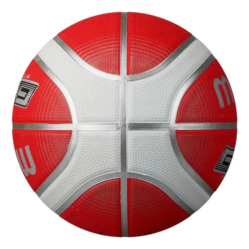 Pelota De Basketball Molten En Goma Número 5 Bgrx5d-wrw Rojo