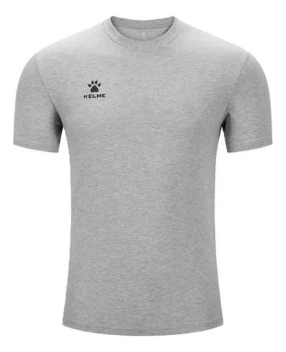 Remera Kelme Entrenamiento Mmsports Gris Lisa 4xl