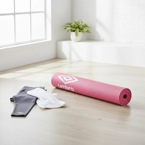 Colchoneta Yoga Mat 173x61x4 Mm - Umbro Rosa
