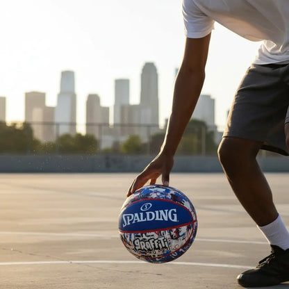 Pelota Spalding Graffiti - Azul Azul