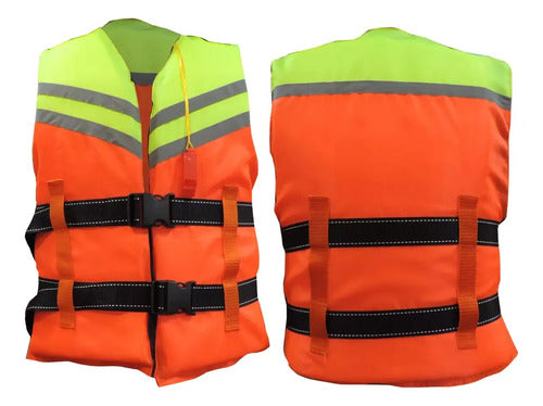 Chaleco Salvavidas Niño (hasta 30kgs) Naranja Único