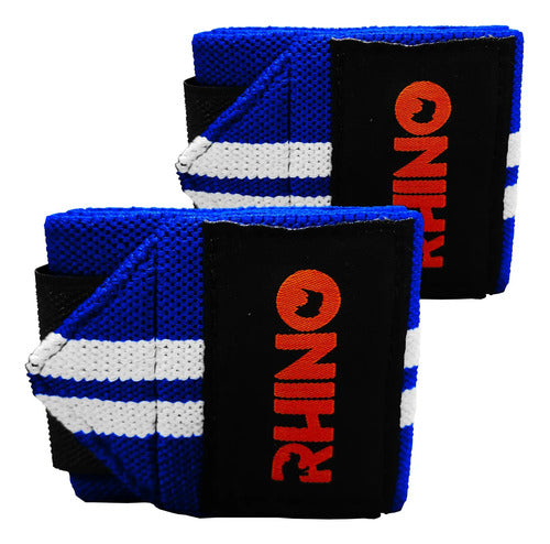 Muñequeras Par Straps Crossfit Xfit Con Pesas - Rhino
