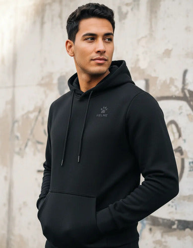 Canguro Adulto Casual Black Kelme Mmsports