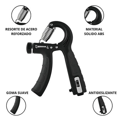 Hand Grip Ejercitador De Manos - K'nex Negro