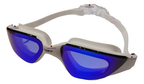 Antiparras Hydro Mirror 6.0 – Blanco/Azul