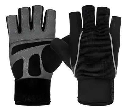 Guantes Para Pesas Crossfit Gym Negro - Rhino