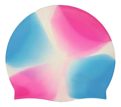 Gorra De Silicona Natacion Niños Mullticolor