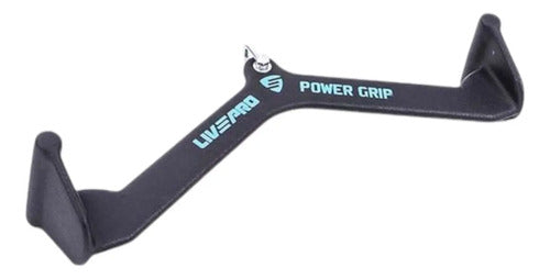 Agarre Medio Tracciones Polea Hierro Forrado Pvc - Livepro