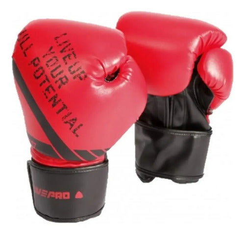 Guante De Boxeo 14oz Box Livepro 14oz Rojo