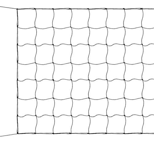 Red De Voley Recreativo 9.5 M X 1mm Malla 2 Mm