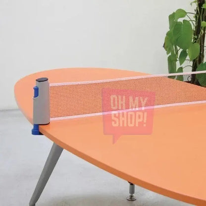 Kit Ping Pong Portatil 2 Paletas + Pelotas + Red Retráctil