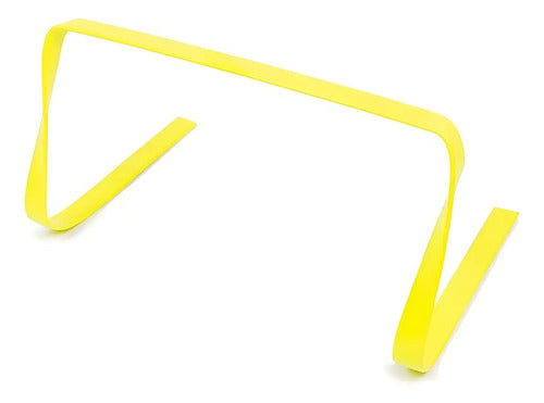 Valla Flexible Plana Entrenamiento 30 Cm Amarillo