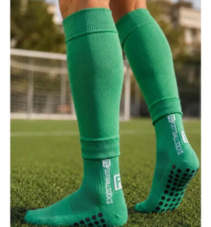Combo Fs Medias Antideslizantes + Medias Sin Pie + Venda M&m Verde
