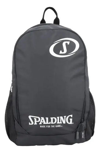 Mochila Deportiva Spalding Gris Liso