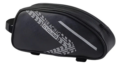 Bolso Estuche Bicicleta Ciclismo Impermeable Cuadro - Inbike Negro