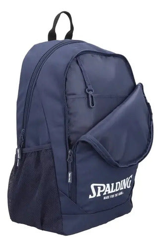 Mochila Deportiva Spalding Azul Liso