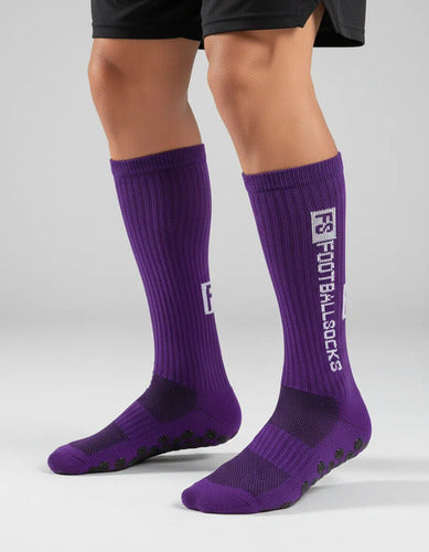 Medias Antideslizantes Fs Mmsports Violeta S