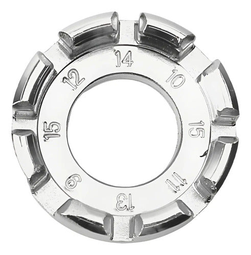Llave Rayos Bicicleta De 10 A 15g Acero Cr Sumart 10-15
